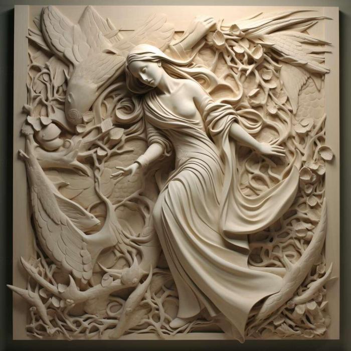 نموذج ثلاثي الأبعاد لآلة CNC 3D Art 